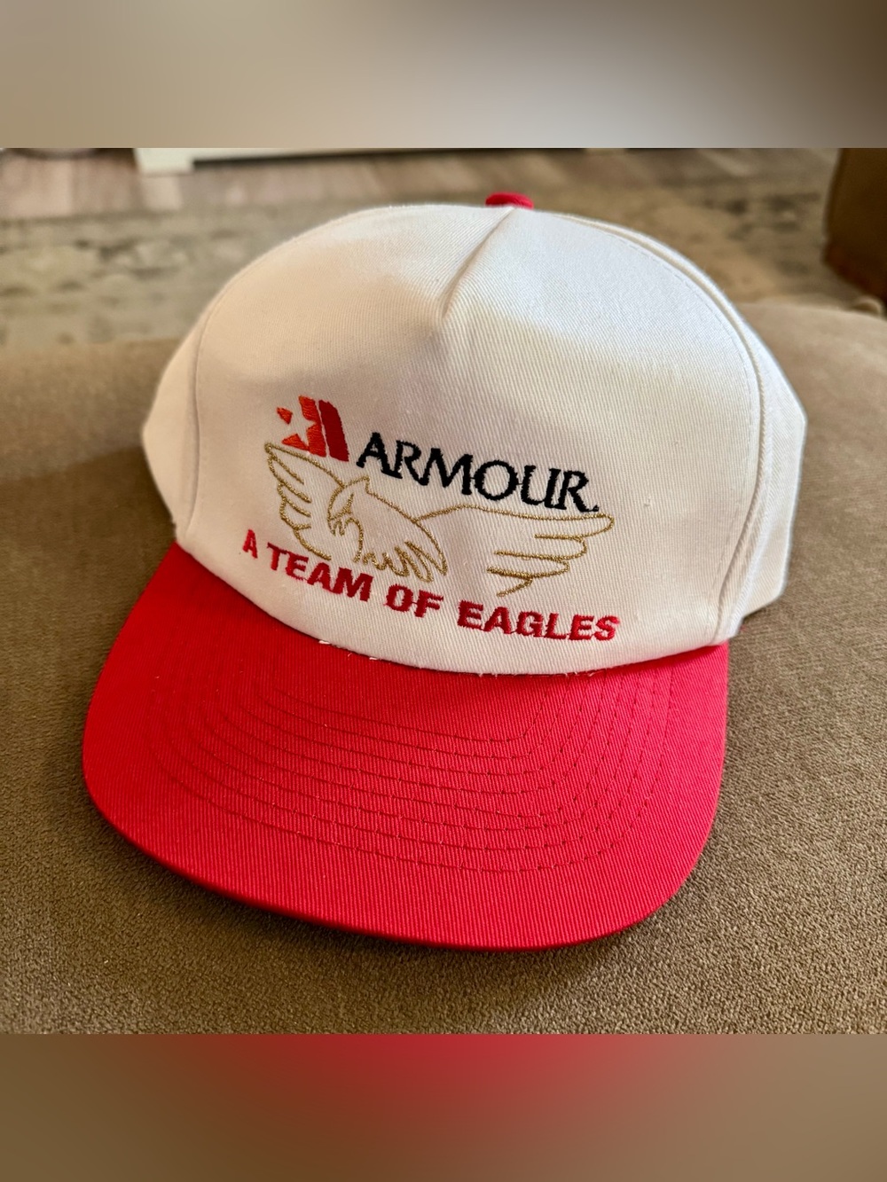 Armour Red Star USA Vintage Snapback